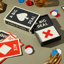 Galison A Big Deal Giant Playing Cards