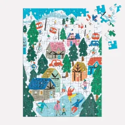 Galison Alpine Cottage 130 Piece Puzzle Ornament