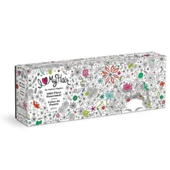 Galison Andrea Pippins Flowers In Your Hair Color-In 1000 Piece Panoramic Puzzle