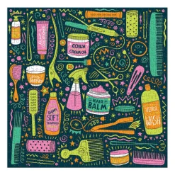 Galison Andrea Pippins I Love My Hair Tools 500 Piece Puzzle
