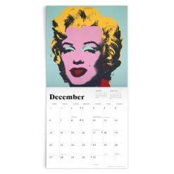 Galison Andy Warhol 2026 Classic 12 x 12 Wall Calendar