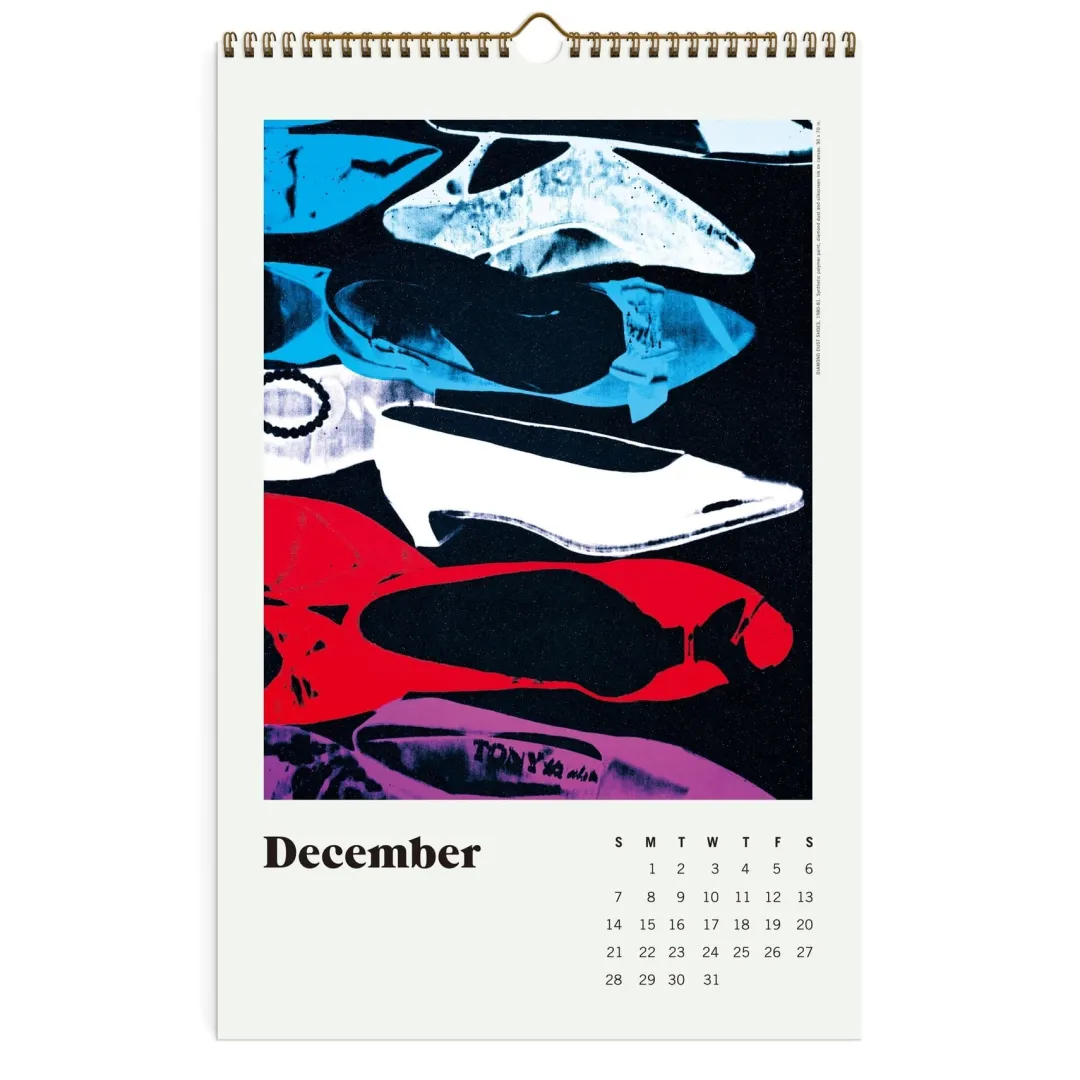 Galison Andy Warhol 2025 Wall Calendar