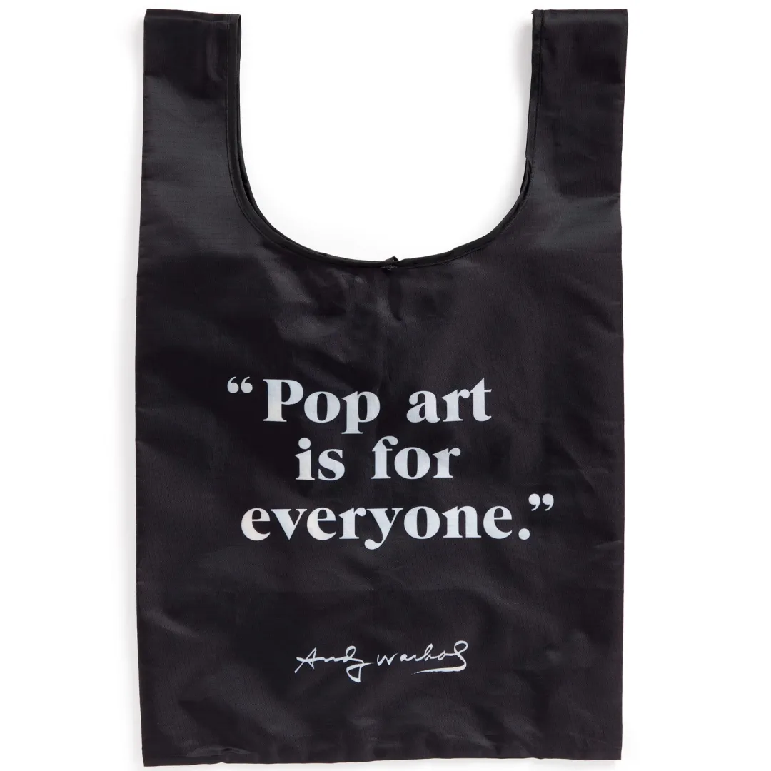 Galison Andy Warhol Banana Reusable Tote Bag