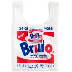 Galison Andy Warhol Brillo Reusable Tote Bag