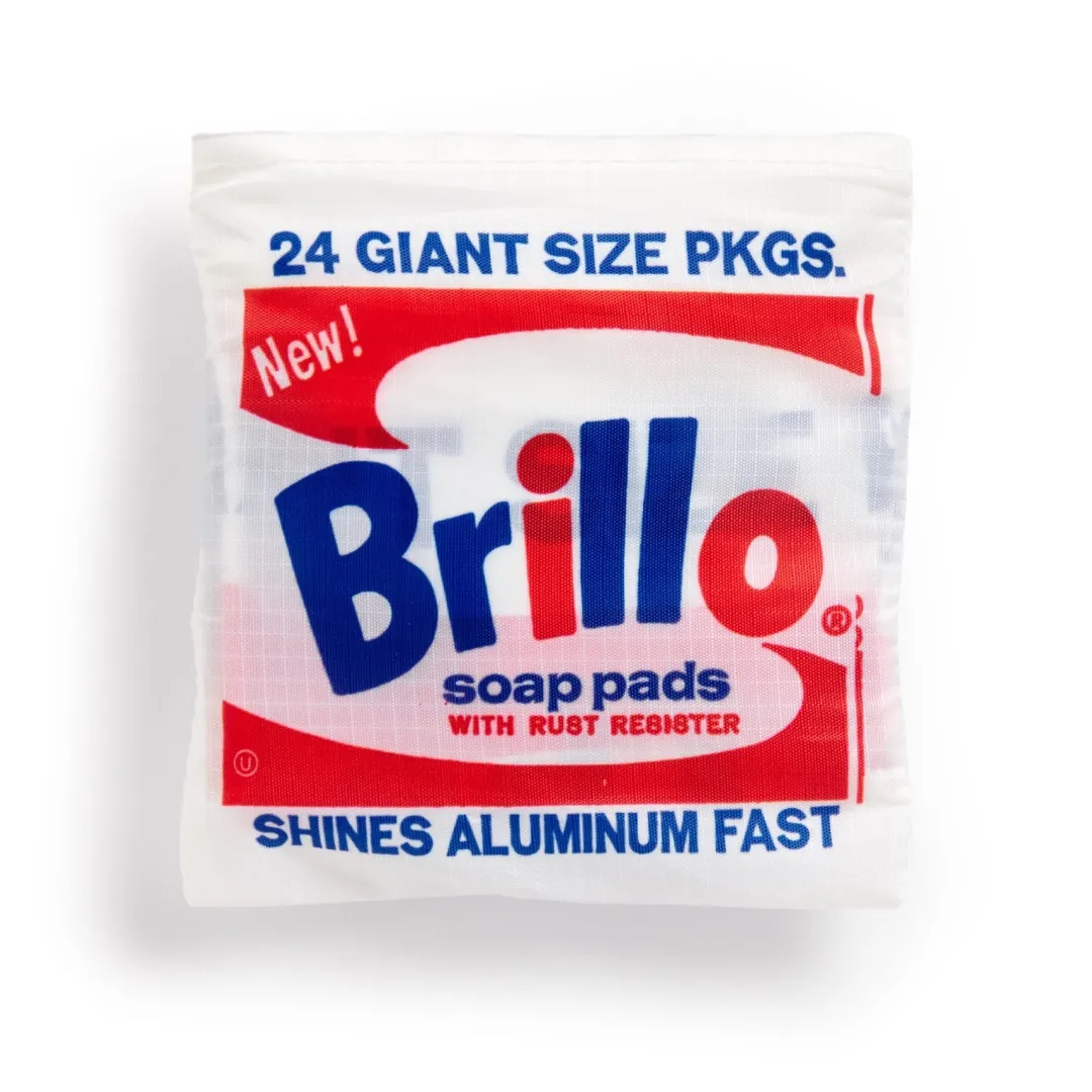 Galison Andy Warhol Brillo Reusable Tote Bag