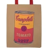 Galison Andy Warhol Campbell's Soup Canvas Tote Bag