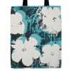 Galison Andy Warhol Poppies Canvas Tote Bag