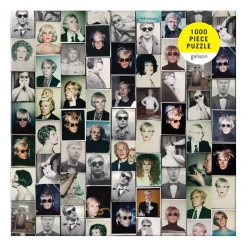 Galison Andy Warhol Selfies 1000 Piece Jigsaw Puzzle