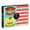 Galison Andy Warhol Soup Can Double-Sided 500 Piece Jigsaw Puzzle