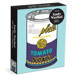 Galison Andy Warhol Soup Can Paint By Number Kit