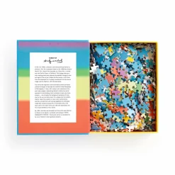 Galison Andy Warhol Sunset 500 Piece Book Puzzle