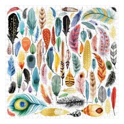 Galison Arrows & Feathers 500 Piece Foil Jigsaw Puzzle