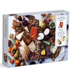 Galison Art of the Cheeseboard 1000 Piece Multi-Puzzle Puzzle