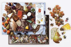 Galison Art of the Cheeseboard 1000 Piece Multi-Puzzle Puzzle