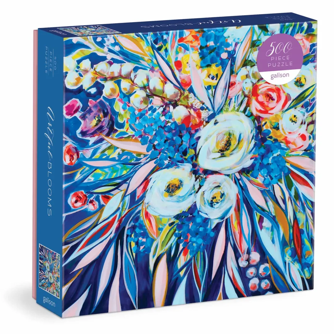Galison Artful Blooms 500 Piece Puzzle