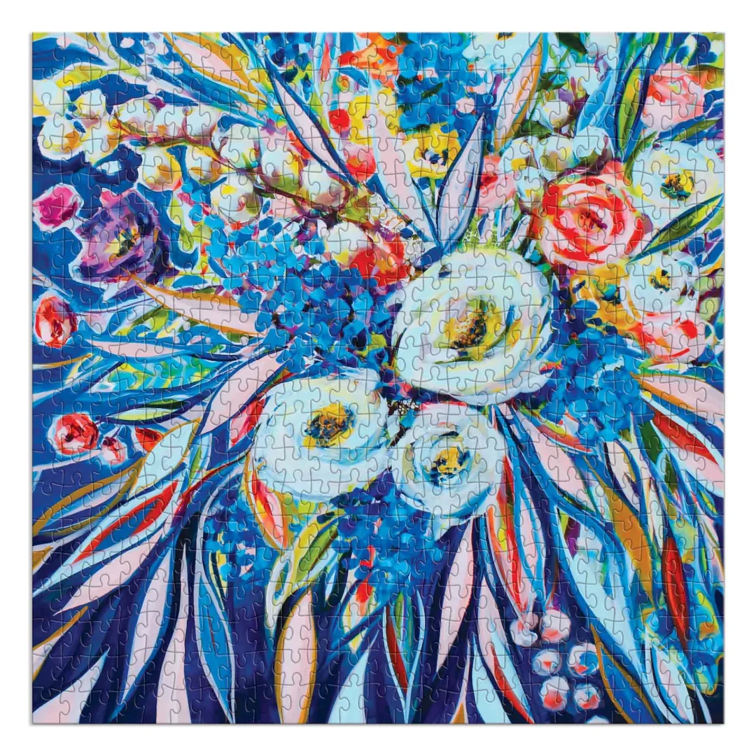 Galison Artful Blooms 500 Piece Puzzle