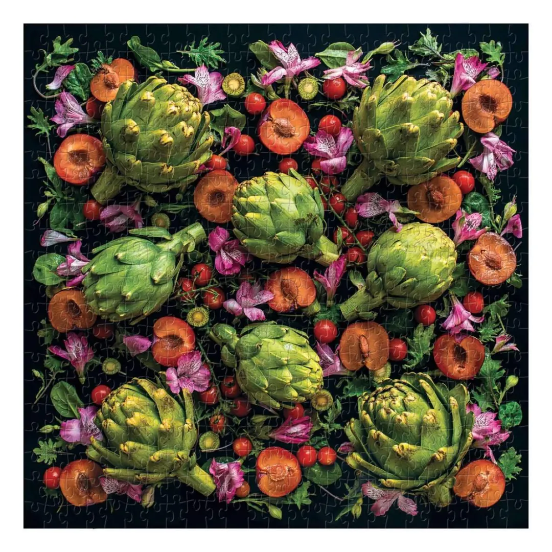 Galison Artichoke Floral 500 Piece Jigsaw Puzzle