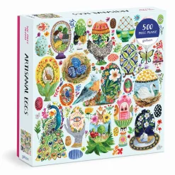 Galison Artisanal Eggs 500 Piece Puzzle