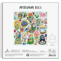 Galison Artisanal Eggs 500 Piece Puzzle