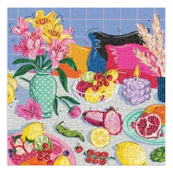 Galison At the Table 500 Piece Puzzle