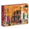 Galison Autumn in the Neighborhood 1000 Piece Puzzle