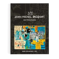Galison Basquiat Bird on Money 500 Piece Book Puzzle