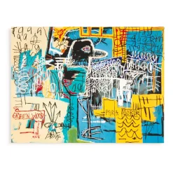 Galison Basquiat Bird on Money 500 Piece Book Puzzle