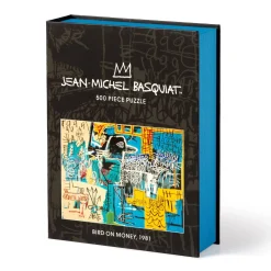 Galison Basquiat Bird on Money 500 Piece Book Puzzle