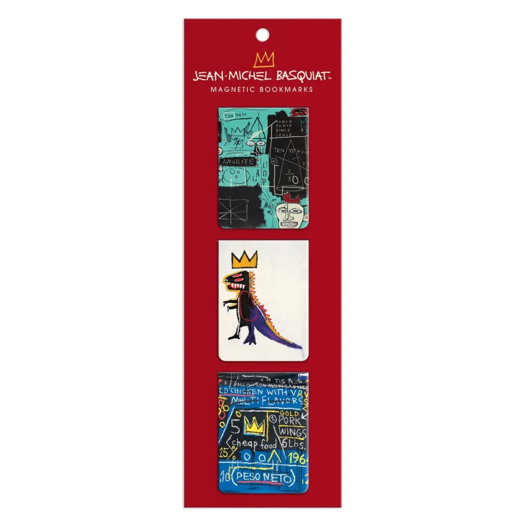 Galison Basquiat Magnetic Bookmarks