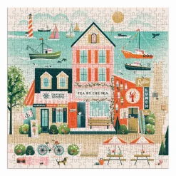 Galison Beside the Sea 500 Piece Puzzle