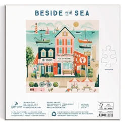 Galison Beside the Sea 500 Piece Puzzle