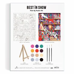 Galison Best In Show 11 x 14 Paint By Number Kit