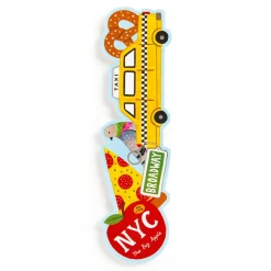 Galison Big Apple Paper Bookmark