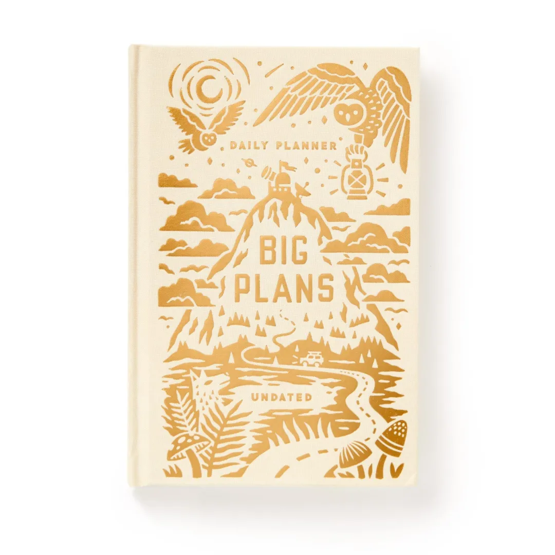 Galison Big Plans Undated Standard Planner