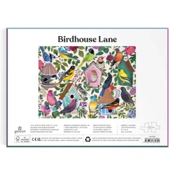 Galison Birdhouse Lane 1000 Piece Puzzle