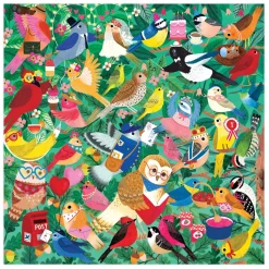Galison Birding Around 500 Piece Puzzle