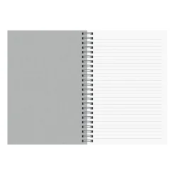 Galison Black Wire-O Journal