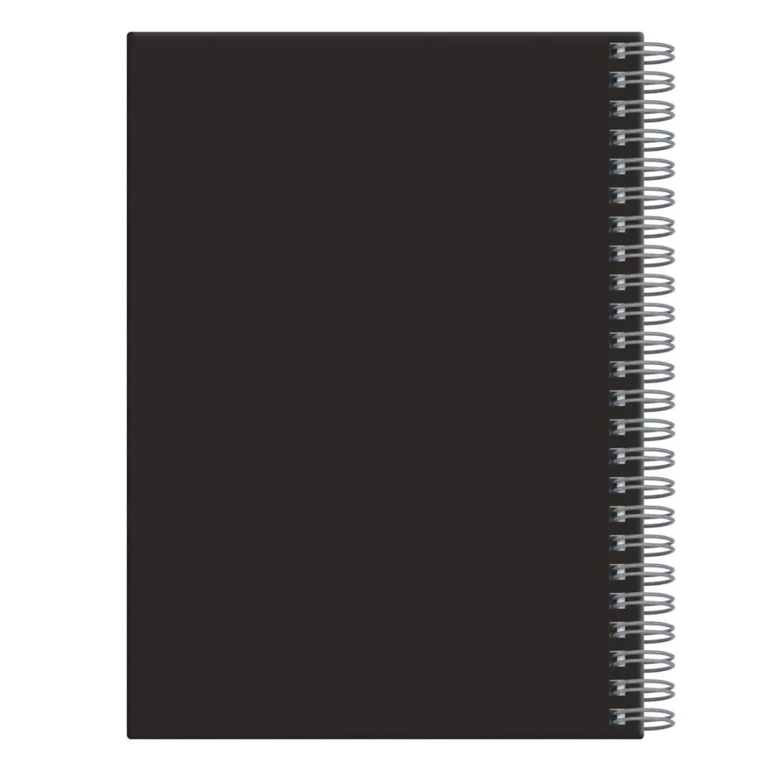 Galison Black Wire-O Journal