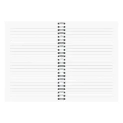 Galison Black Wire-O Journal
