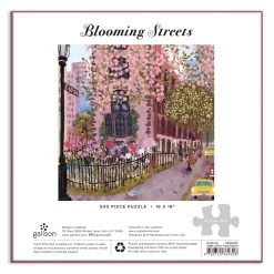Galison Blooming Streets 500 Piece Jigsaw Puzzle
