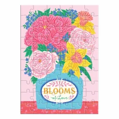 Galison Blooms of Love Greeting Card Puzzle
