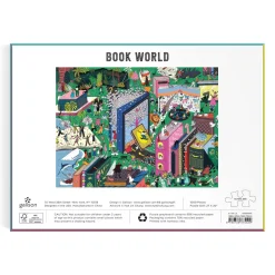 Galison Book World 1000 Piece Puzzle