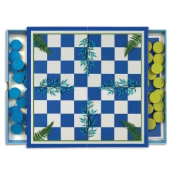 Galison Botanica 2-in-1 Travel Game Set