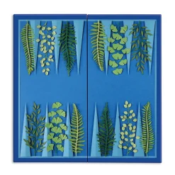 Galison Botanica 2-in-1 Travel Game Set