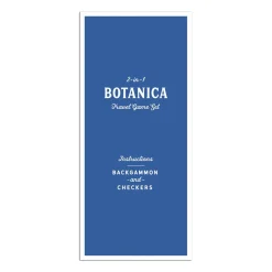 Galison Botanica 2-in-1 Travel Game Set
