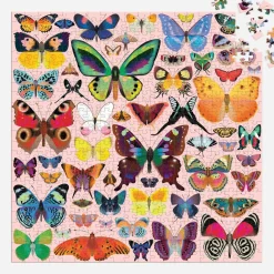 Galison Brilliant Butterflies 500 Piece Puzzle
