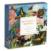Galison Butterfly Blooms 144 Piece Wood Jigsaw Puzzle