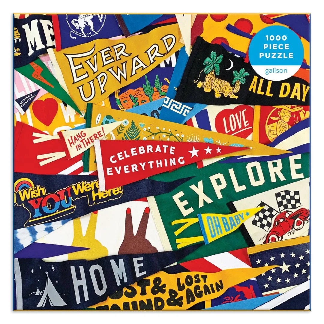 Galison Celebrate Everything 1000 Piece Jigsaw Puzzle