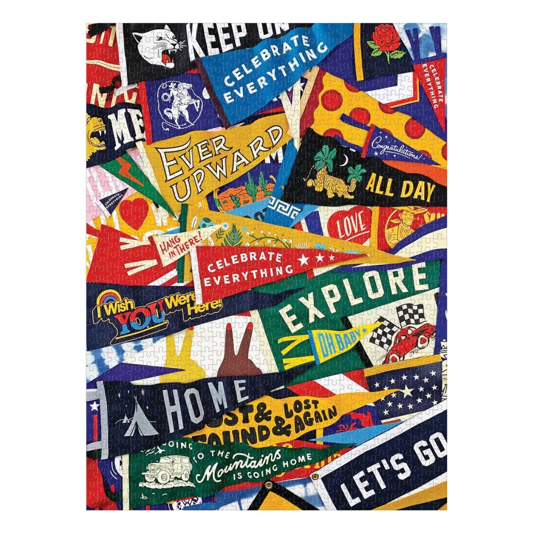 Galison Celebrate Everything 1000 Piece Jigsaw Puzzle