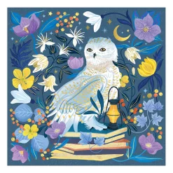Galison Celestial Owl 500 Piece Foil Puzzle